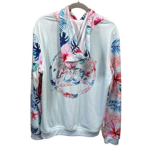 FreshHoods Women's Paradise On Earth Pullover Hoodie Sweatshirt Size M Medium - Picture 2 of 11